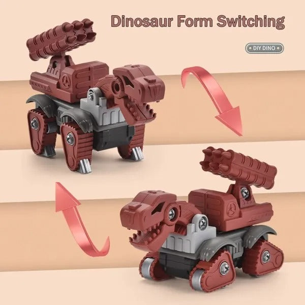 5 Pack Dinosaur Take Part Toys For Boys Age 3, Dinosaur Toys For Toddler
