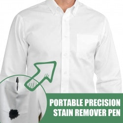 Jue-Fish Portable Precision Stain Remover Pen Clean And Remove Oil Stains And Yellow Clothes Stain Remover Pen