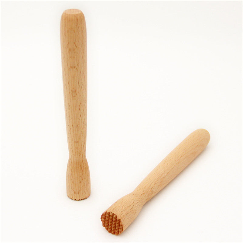 Stirring Stick Mint Leaf Crushing Stick Beech Grinding Stick Stick