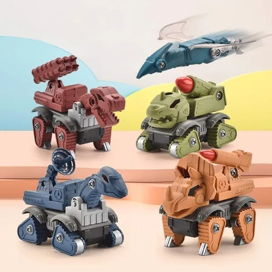 5 Pack Dinosaur Take Part Toys For Boys Age 3, Dinosaur Toys For Toddler